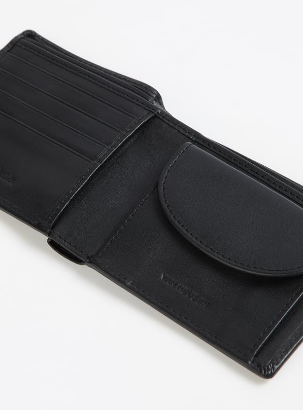 VAN HEUSEN Textured Bi-Fold Wallet