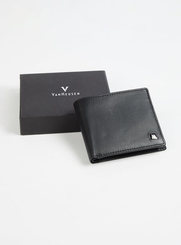 VAN HEUSEN Textured Bi-Fold Wallet