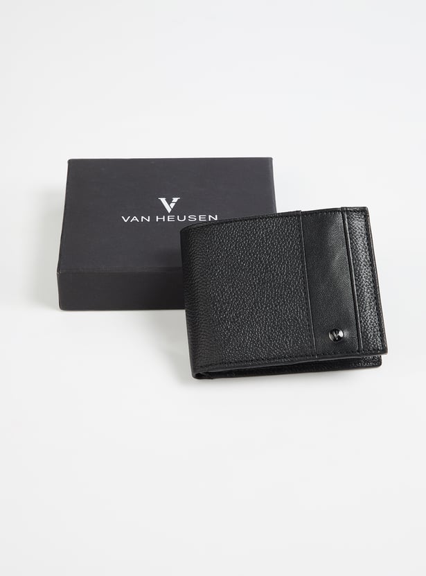 VAN HEUSEN Textured Bi-Fold Wallet