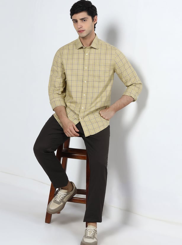 BLACKBERRYS CASUAL Solid Super Slim Trousers