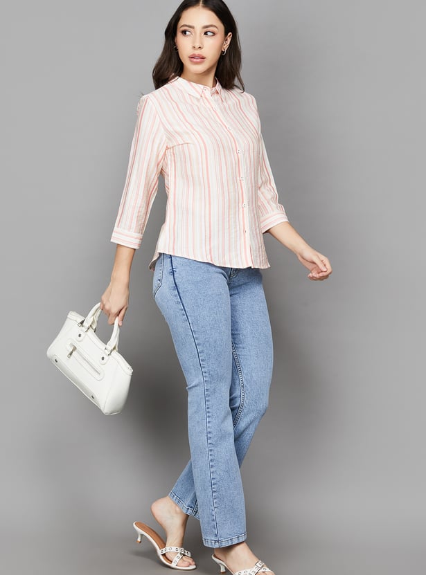 KRAUS Washed Flared Jeans