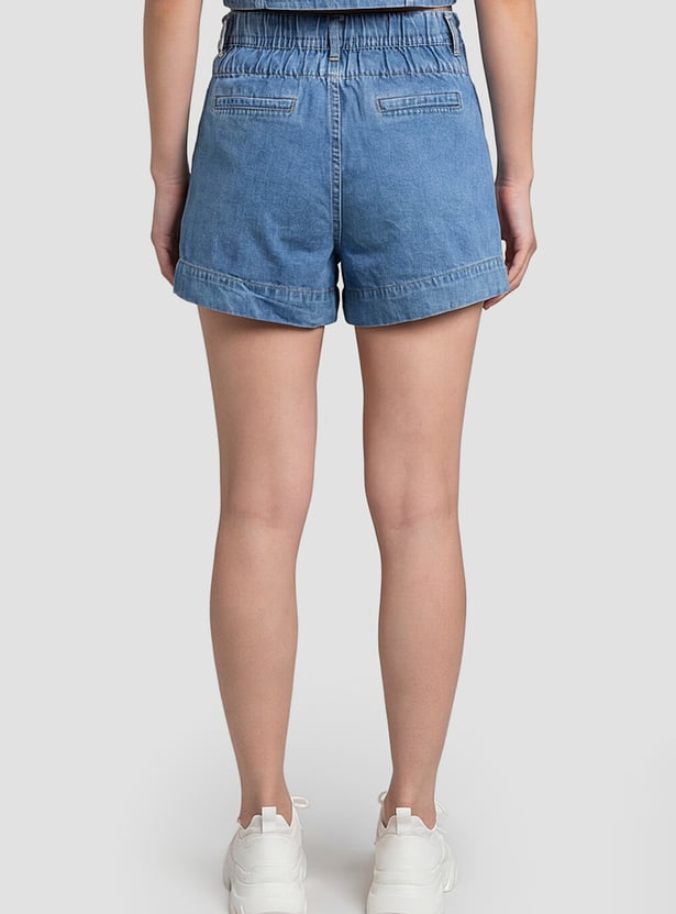 KRAUS Tie-Up Waist Shorts