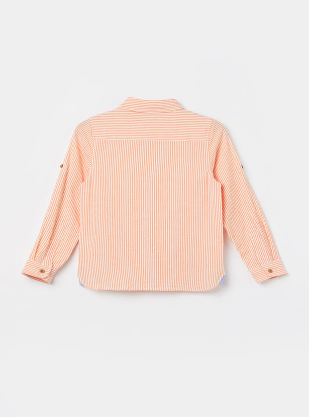 FAME FOREVER Boys Striped Shirts