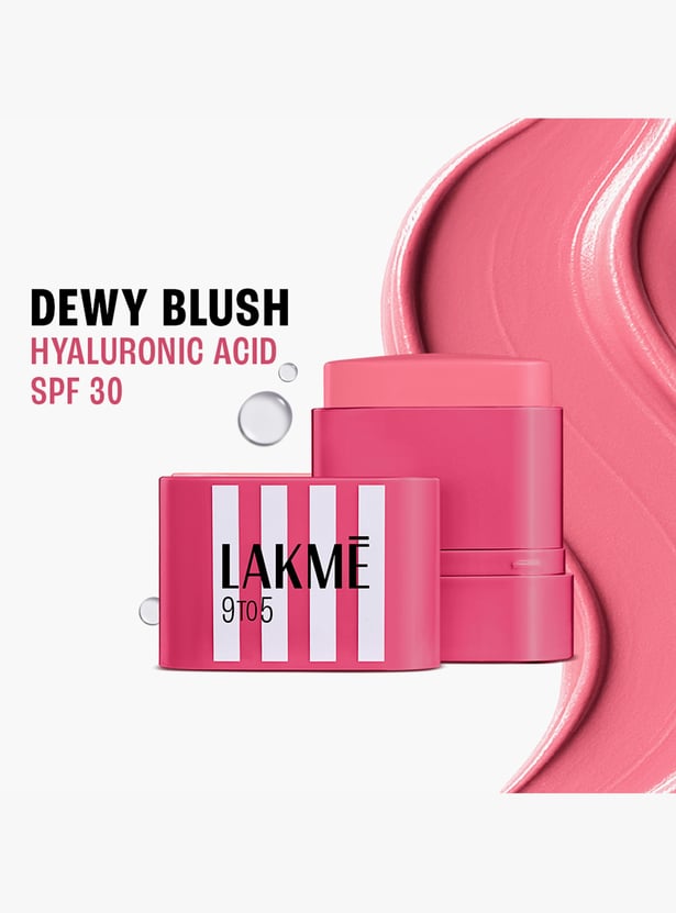 LAKME 9to5 Hya Matte Beach Edit Blush - Sunset Rose - 8.6g