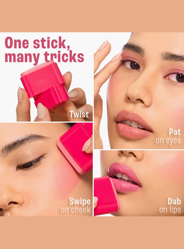 LAKME 9to5 Hya Matte Beach Edit Blush - Sunset Rose - 8.6g