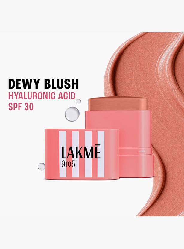 LAKME 9to5 Hya Matte Beach Edit Blush - Pink Afterhours - 8.6g