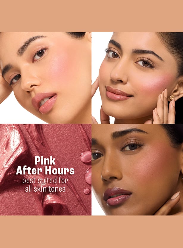 LAKME 9to5 Hya Matte Beach Edit Blush - Pink Afterhours - 8.6g