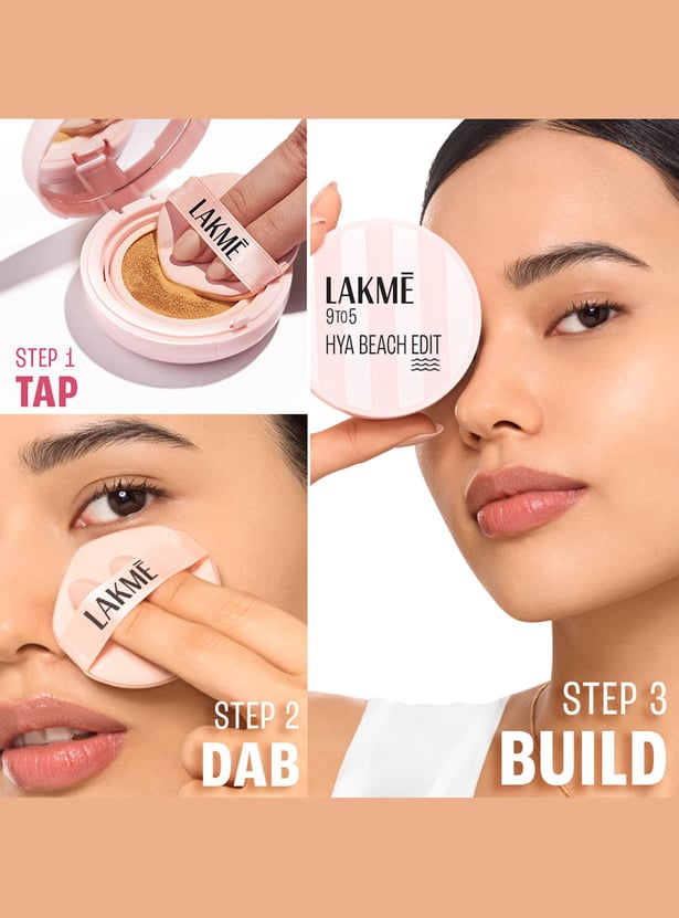 LAKME 9to5 Hya Matte Beach Edit Foundation - Cool Ivory - 12g