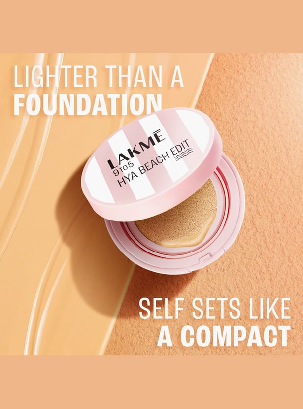 LAKME 9to5 Hya Matte Beach Edit Foundation - Cool Ivory - 12g