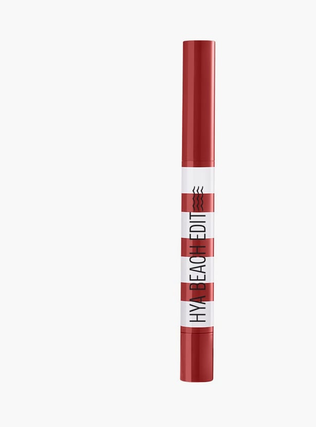 LAKME 9to5 Hya Matte Beach Edit 2in1 Lipstick + Liner - After Hours Red