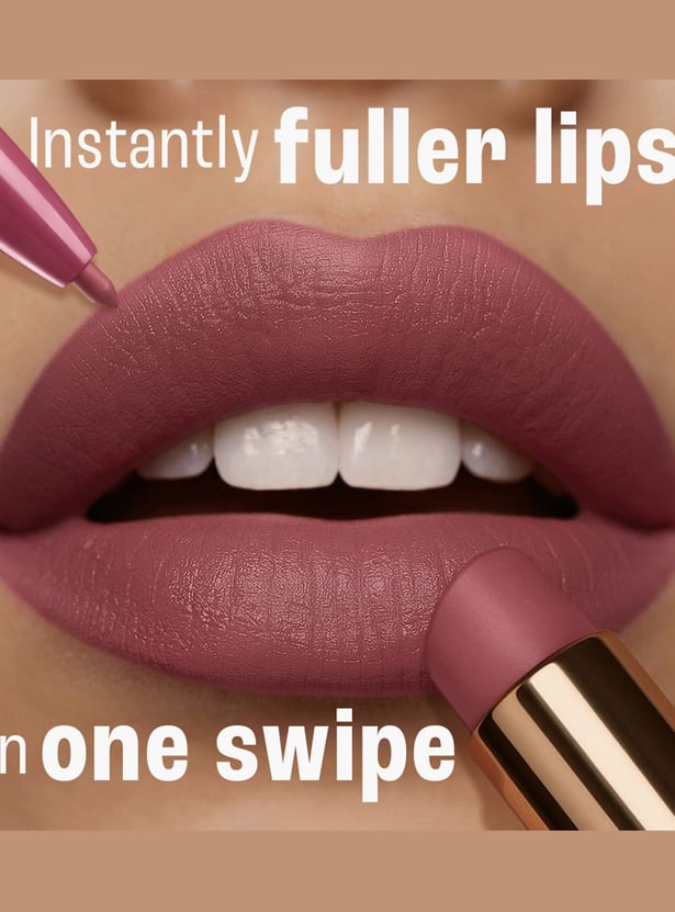 LAKME 9to5 Hya Matte Beach Edit 2in1 Lipstick + Liner - Off Duty Nude