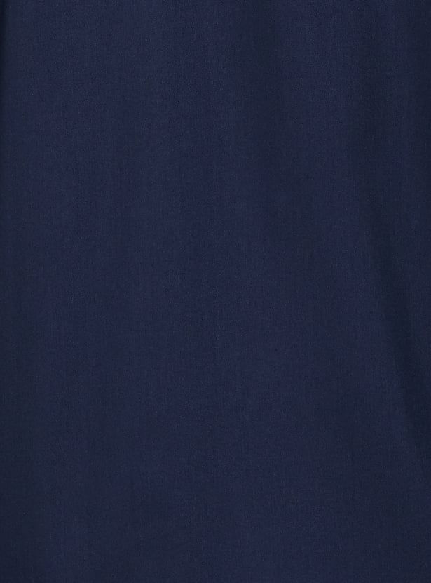 PARK AVENUE Solid Slim Fit Formal Shirt