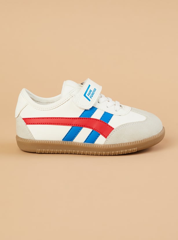FAME FOREVER Boys Colourblock Velcro Shoes