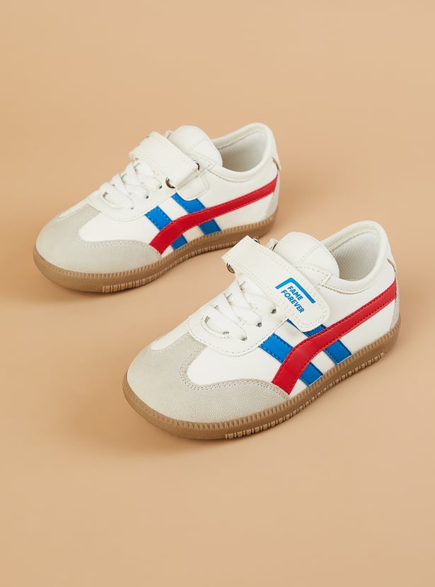 FAME FOREVER Boys Colourblock Velcro Shoes