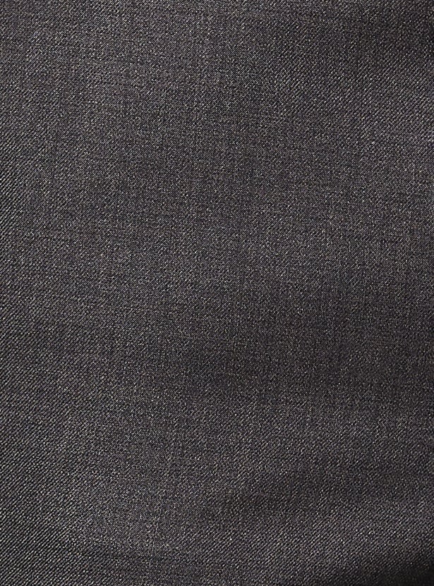 VAN HEUSEN Solid Slim Straight Formal Trousers