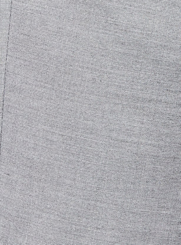 VAN HEUSEN Solid Slim Straight Formal Trousers