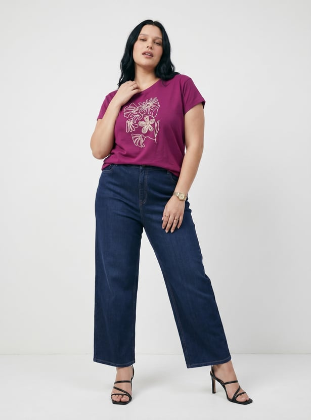NEXUS Floral Print T-Shirt