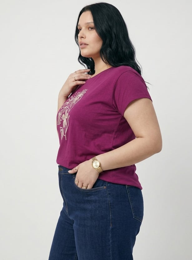 NEXUS Floral Print T-Shirt