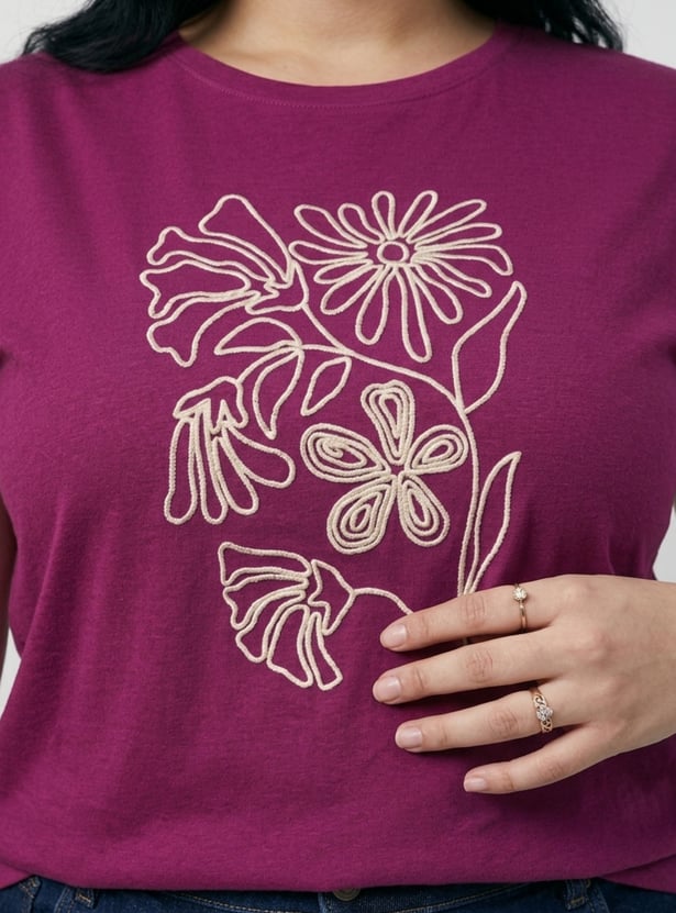 NEXUS Floral Print T-Shirt