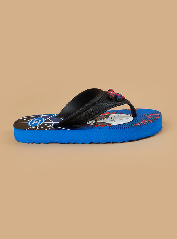 FAME FOREVER Boys Spiderman Flip-Flops