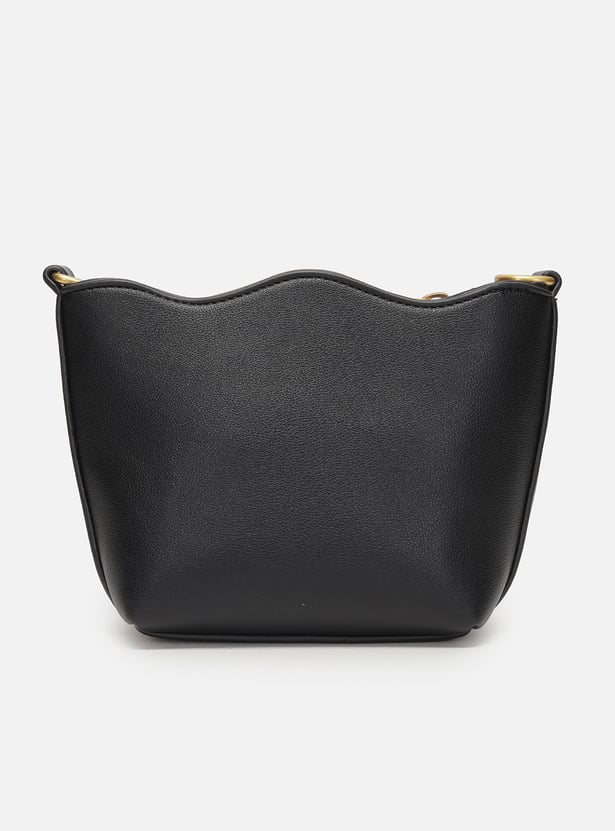 ALLEN SOLLY Embossed Sling Bag