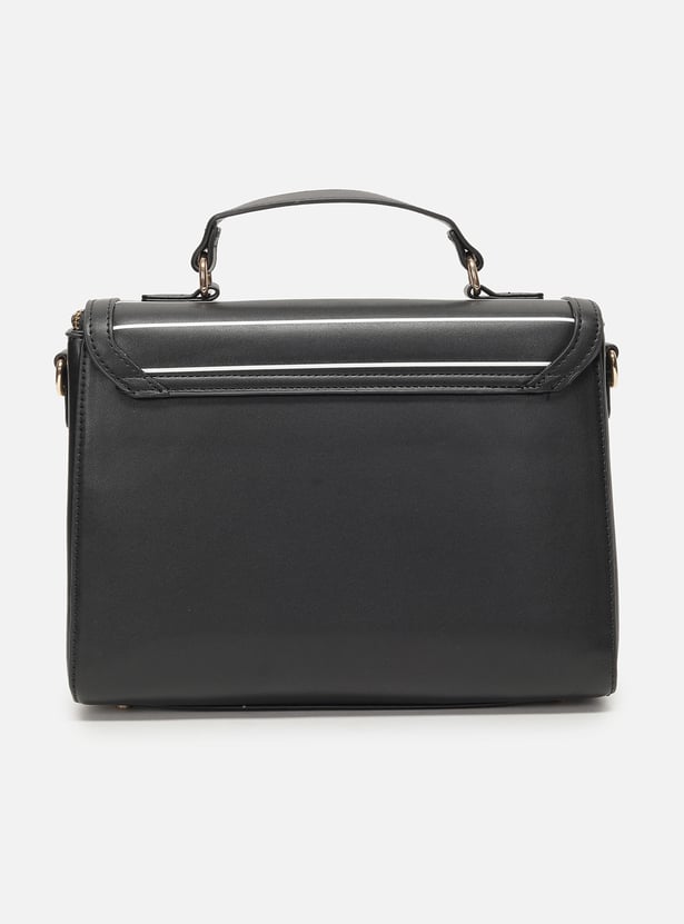 ALLEN SOLLY Striped Sling Bag