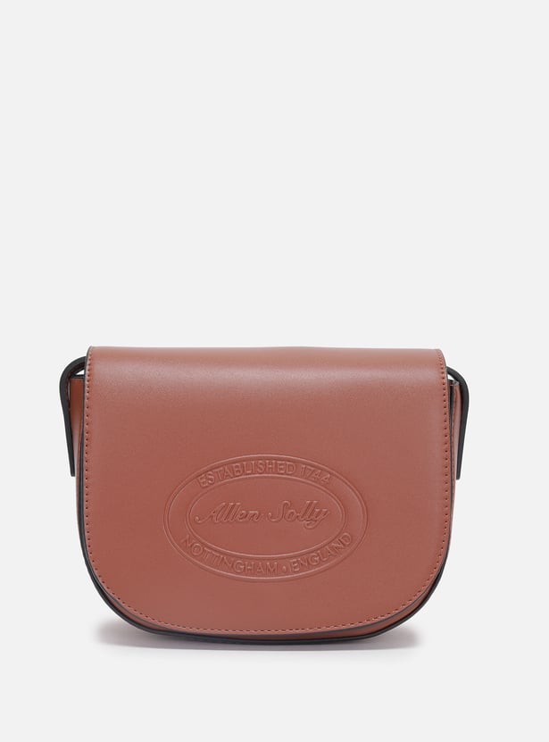 ALLEN SOLLY Embossed Sling Bag