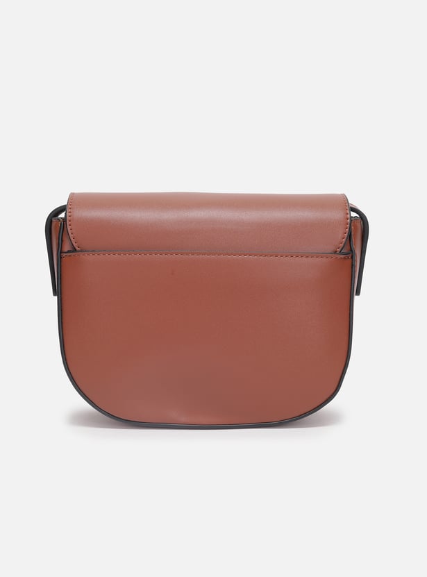ALLEN SOLLY Embossed Sling Bag