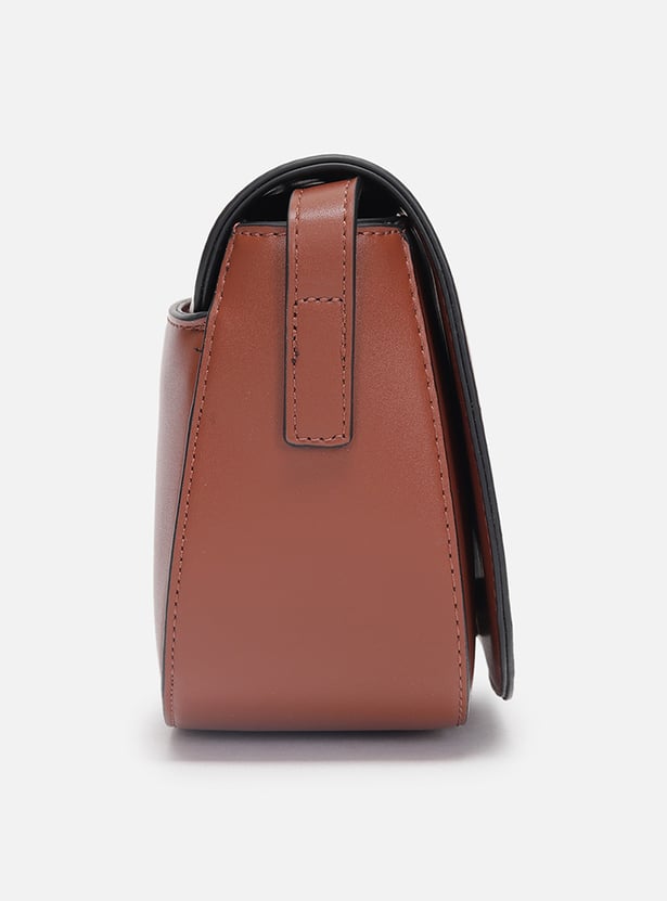 ALLEN SOLLY Embossed Sling Bag