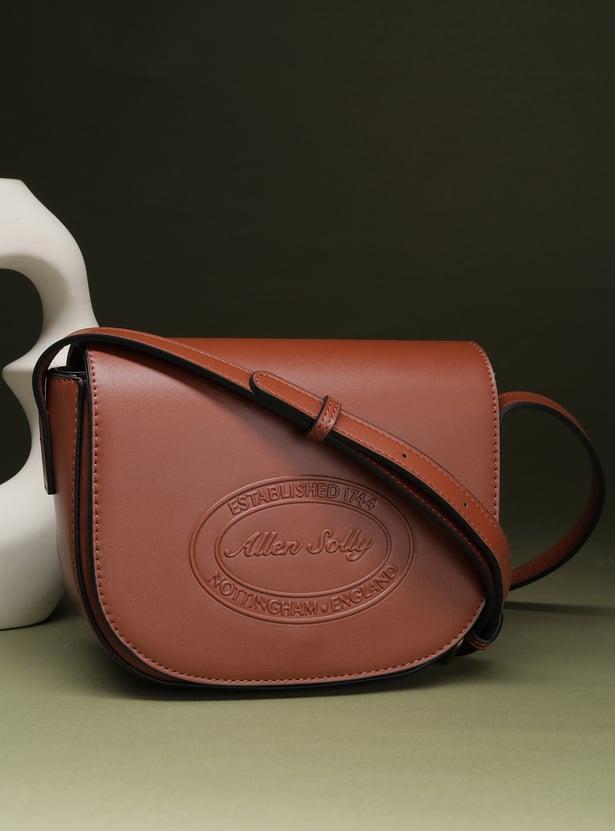 ALLEN SOLLY Embossed Sling Bag