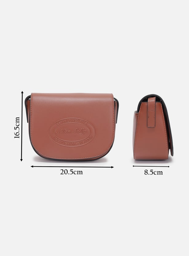 ALLEN SOLLY Embossed Sling Bag