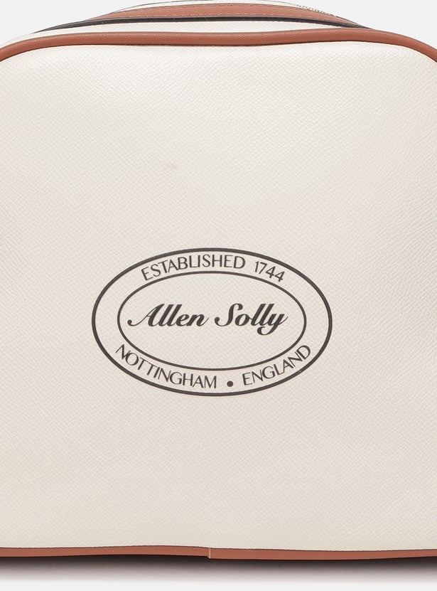 ALLEN SOLLY Printed Handheld Bag