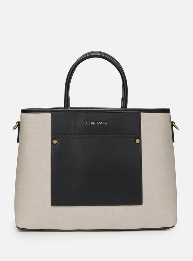 ALLEN SOLLY Colourblock Handheld Bag