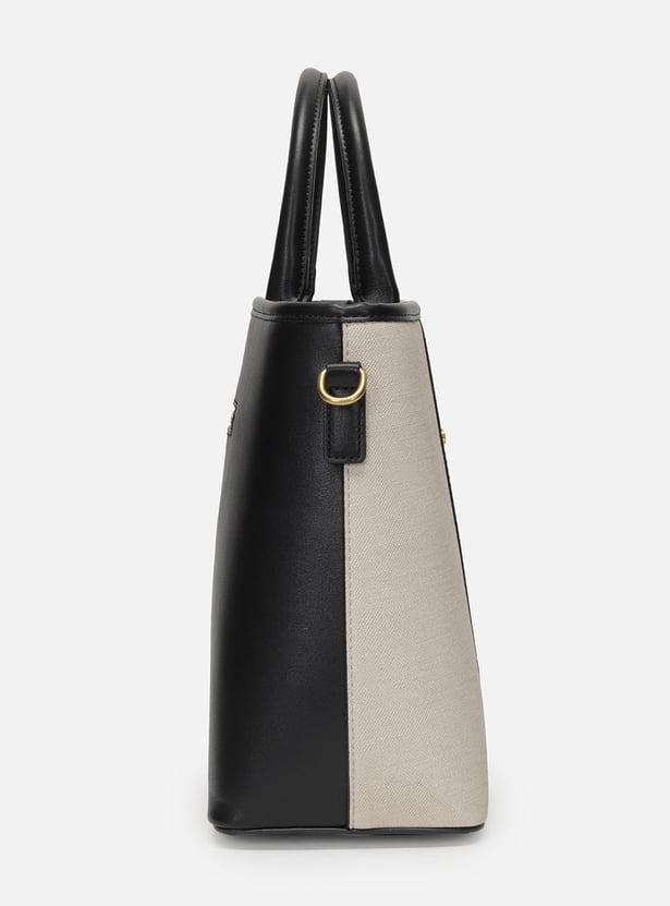 ALLEN SOLLY Colourblock Handheld Bag