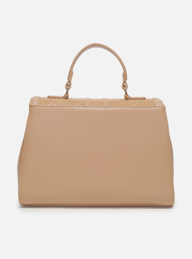 ALLEN SOLLY Textured Handheld Bag