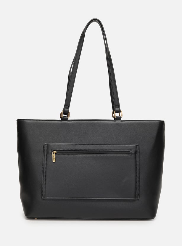 ALLEN SOLLY Textured Shoulder Bag