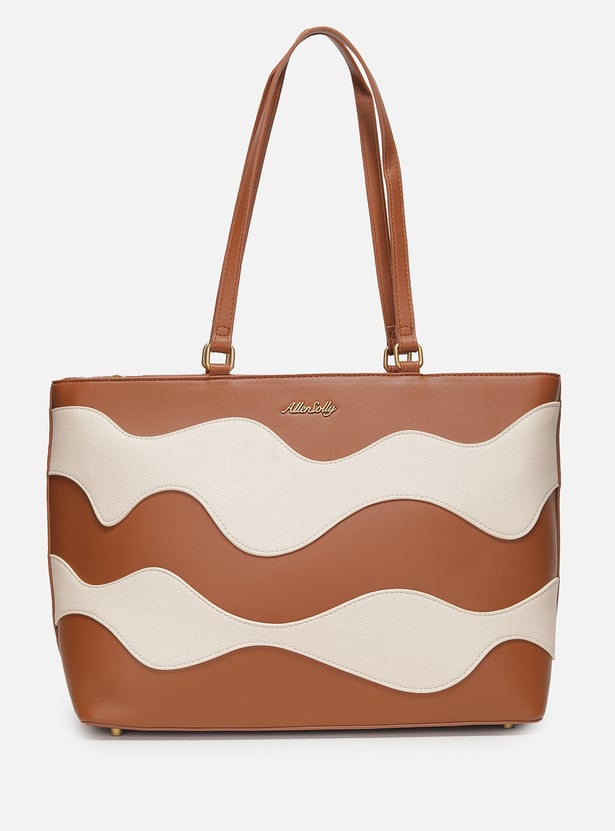 ALLEN SOLLY Colourblock Shoulder Bag