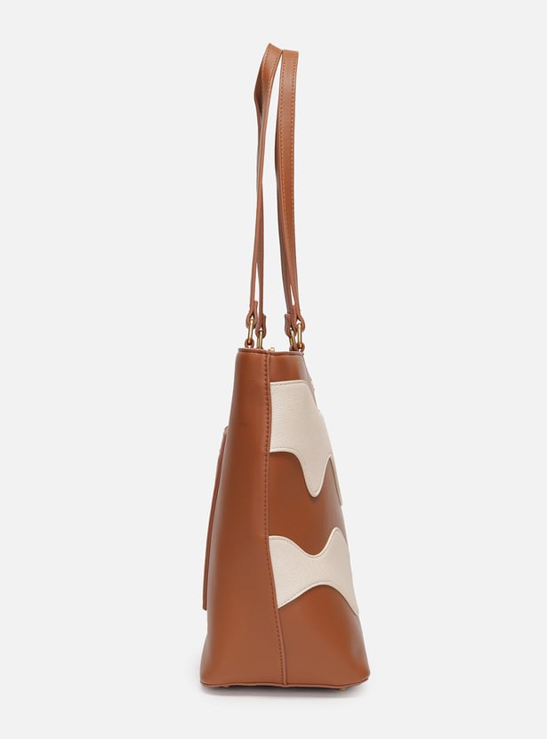 ALLEN SOLLY Colourblock Shoulder Bag