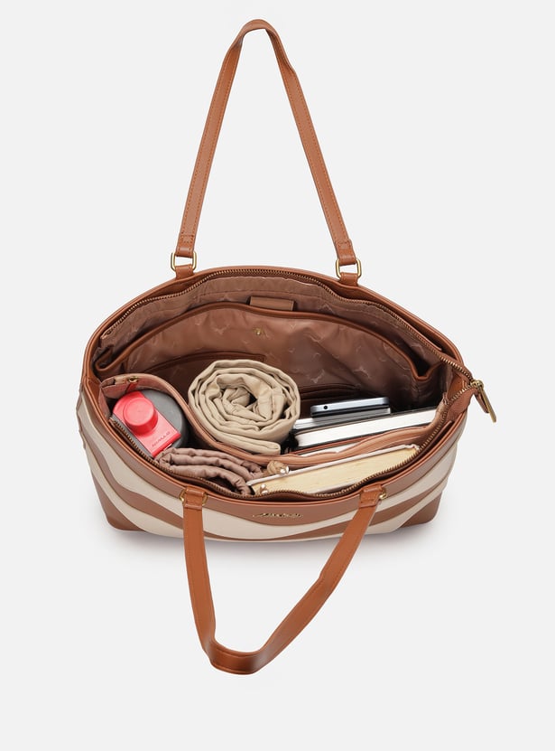 ALLEN SOLLY Colourblock Shoulder Bag