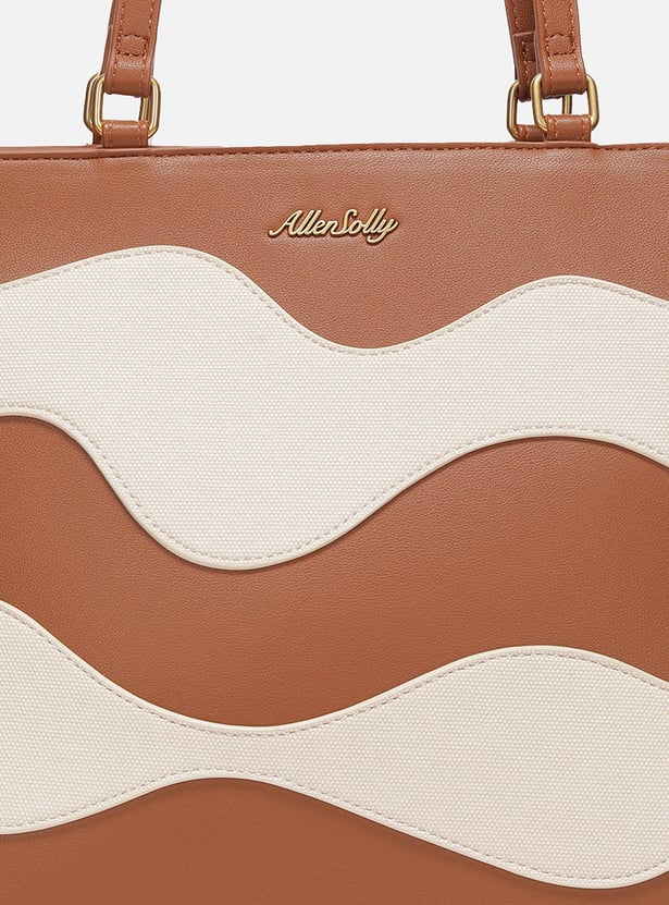 ALLEN SOLLY Colourblock Shoulder Bag