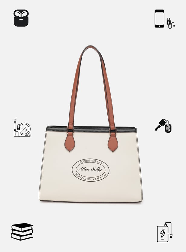 ALLEN SOLLY Printed Shoulder Bag