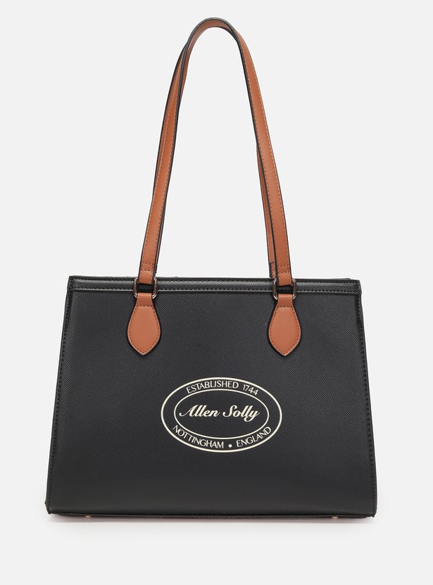 ALLEN SOLLY Solid Shoulder Bag