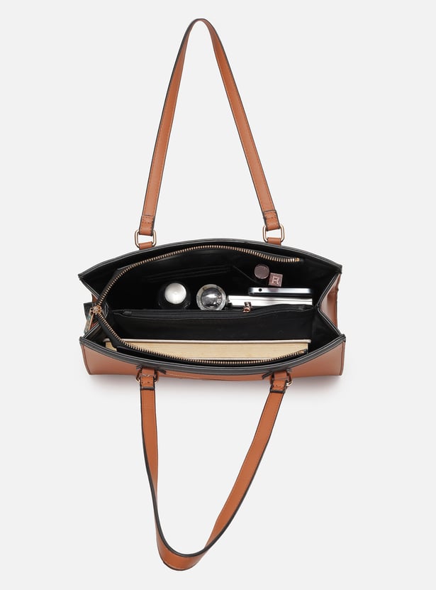 ALLEN SOLLY Solid Shoulder Bag