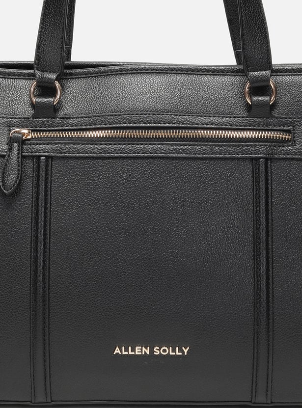 ALLEN SOLLY Solid Shoulder Bag