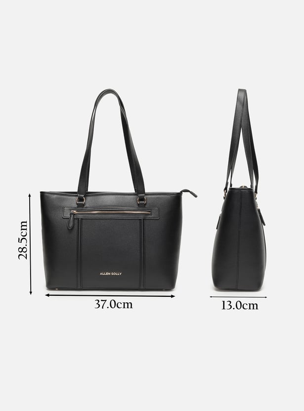 ALLEN SOLLY Solid Shoulder Bag
