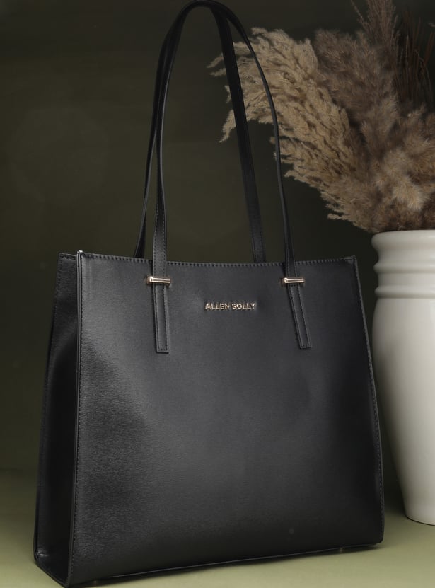 ALLEN SOLLY Solid Shoulder Bag