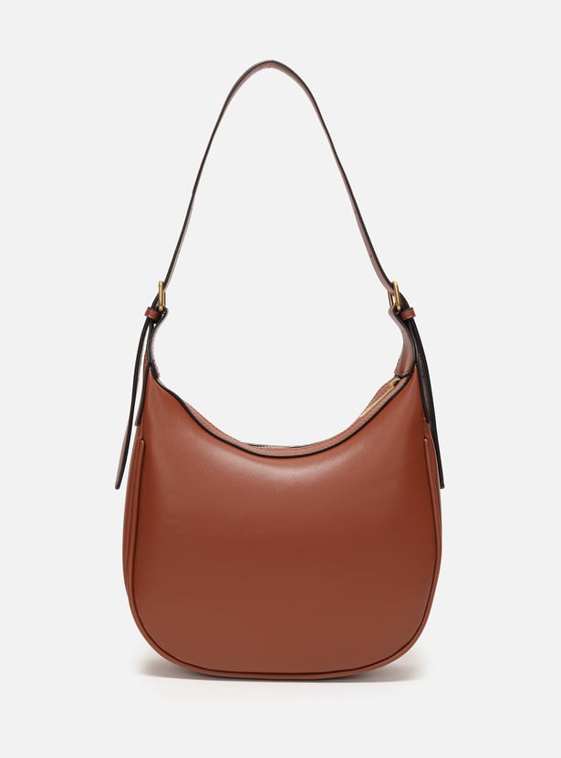 ALLEN SOLLY Embossed Shoulder Bag