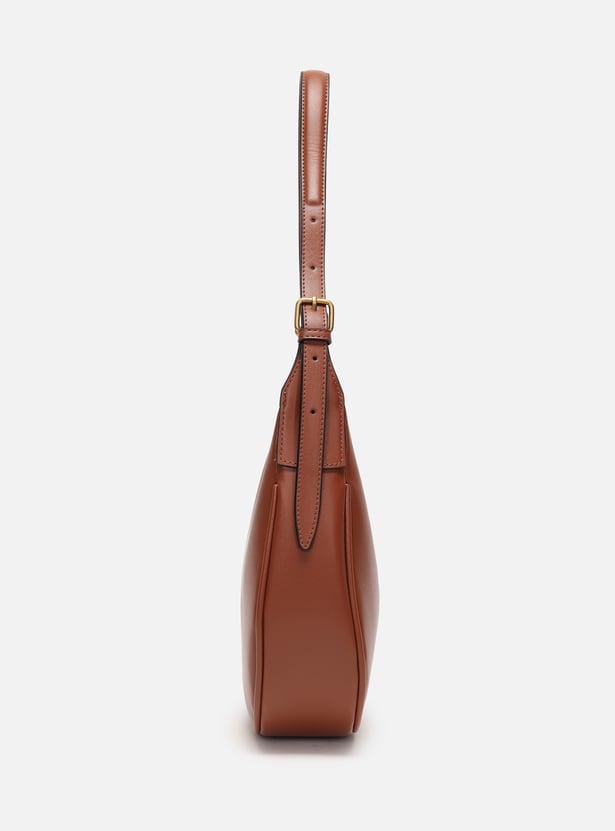 ALLEN SOLLY Embossed Shoulder Bag