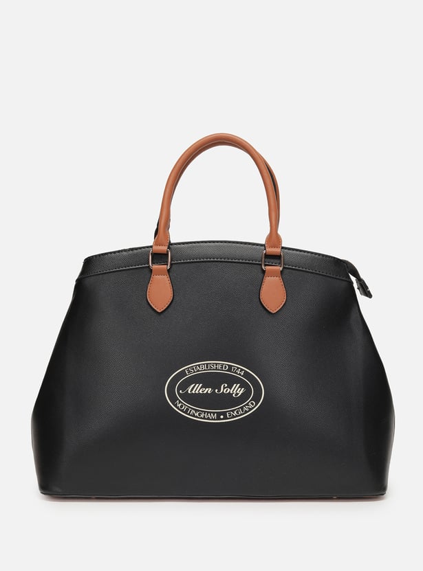 ALLEN SOLLY Solid Laptop Bag