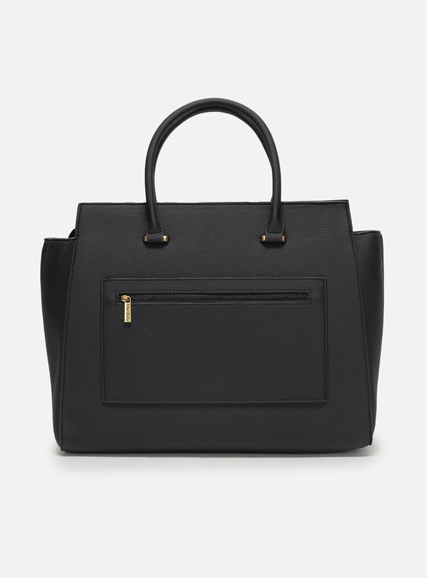 ALLEN SOLLY Solid Laptop Bag